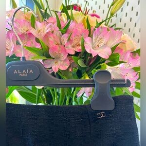 Chanel Black tweed skirt